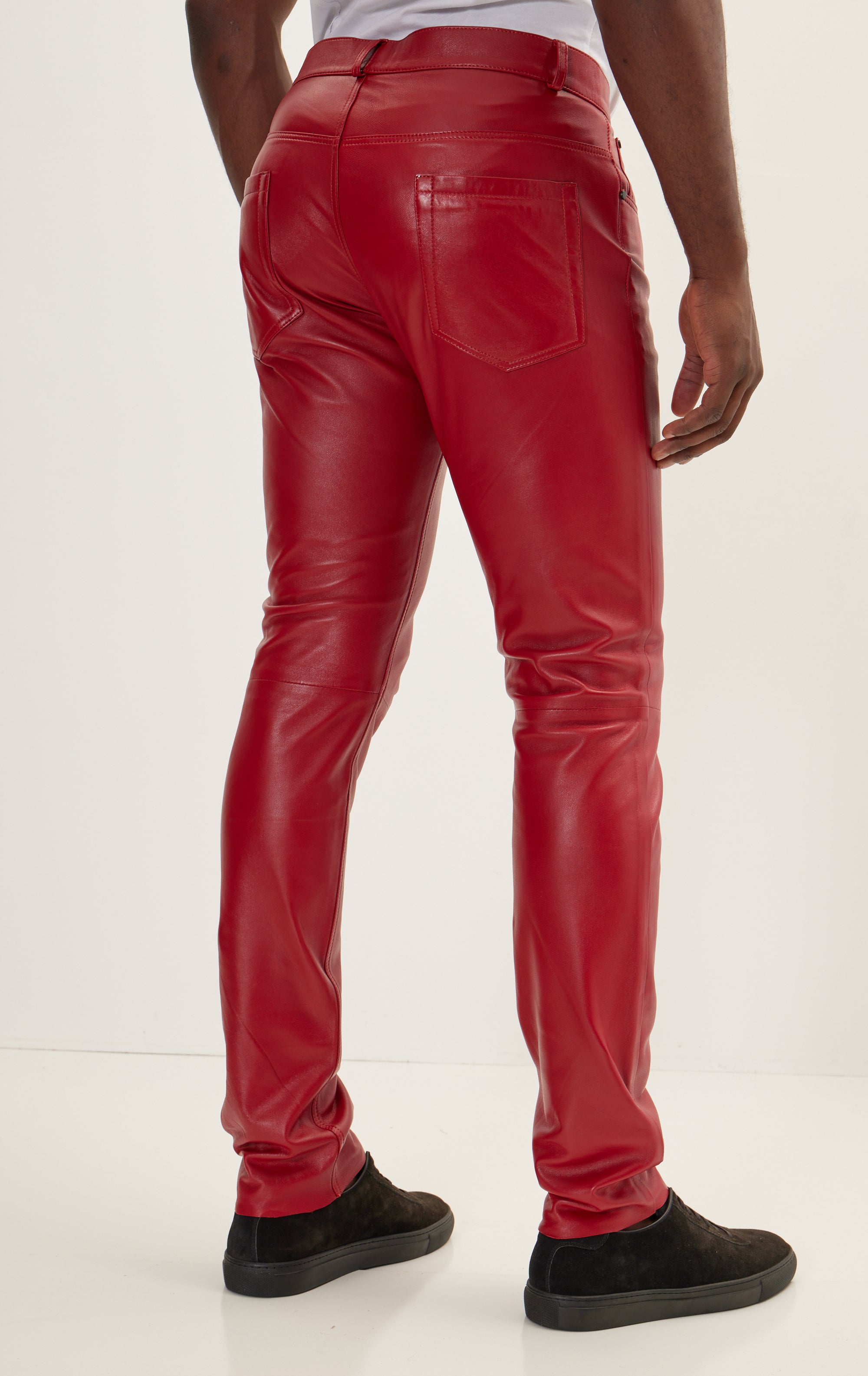 Red County Corduroy Pants | Peter Christian